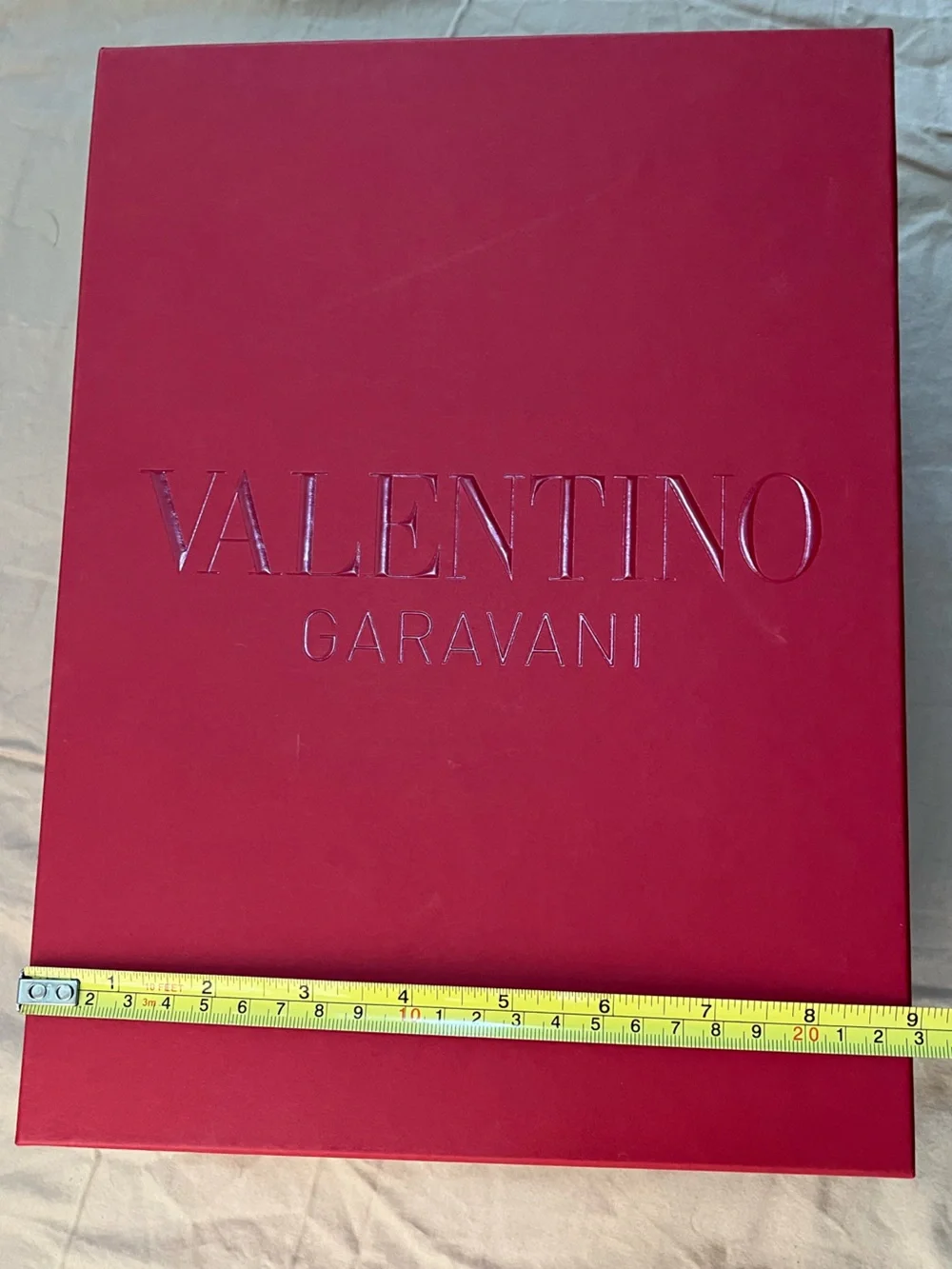 Valentino Garavani Bright Red Embossed Gift Box